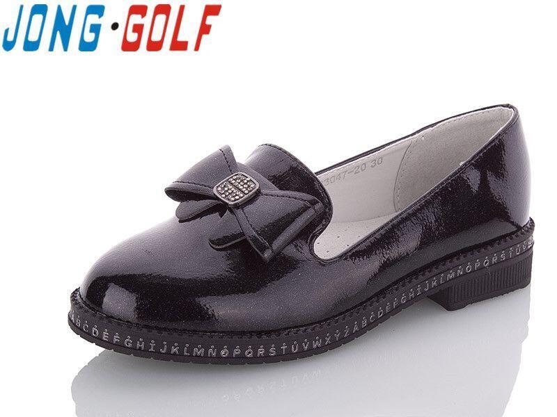 картинка JONG.GOLF / Туфли цвет: черный с перламутром от магазина Одежда+