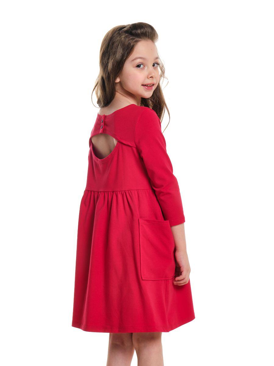 картинка Mini Maxi / Платье цвет: красный (открытая спинка) от магазина Одежда+