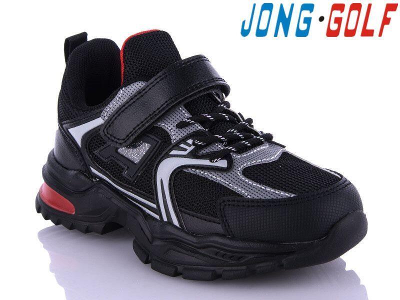 картинка JONG.GOLF / Кроссовки цвет: черный, серый, красный от магазина Одежда+