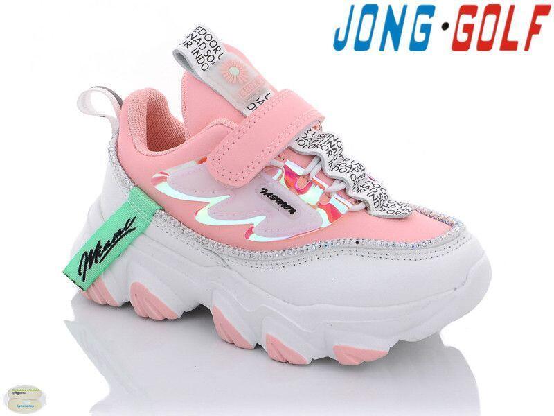 картинка JONG.GOLF / Кроссовки цвет : бело-розовый от магазина Одежда+