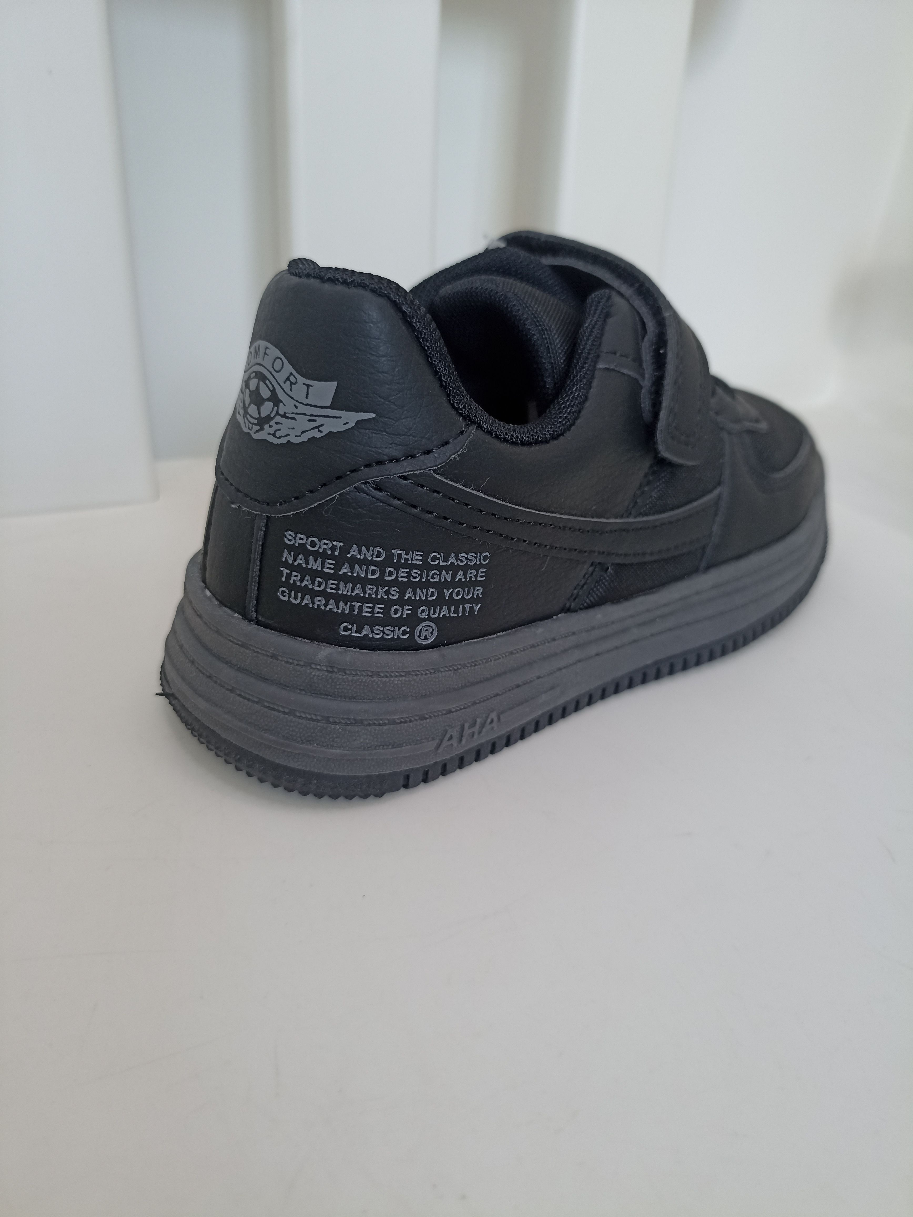 картинка JONG.GOLF / Туфли для мальчика цвет : черно-серый(waterproof) от магазина Одежда+