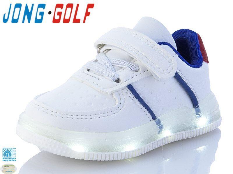 картинка JONG.GOLF / Кеды цвет: белый, синий от магазина Одежда+