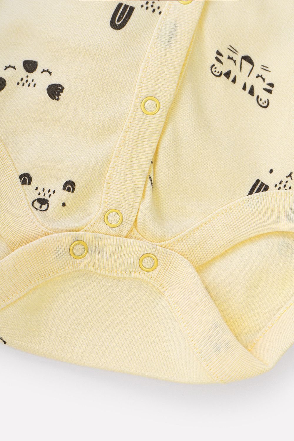 картинка CROCKID / Боди цвет : забавные мордочки на св.желтом от магазина Одежда+