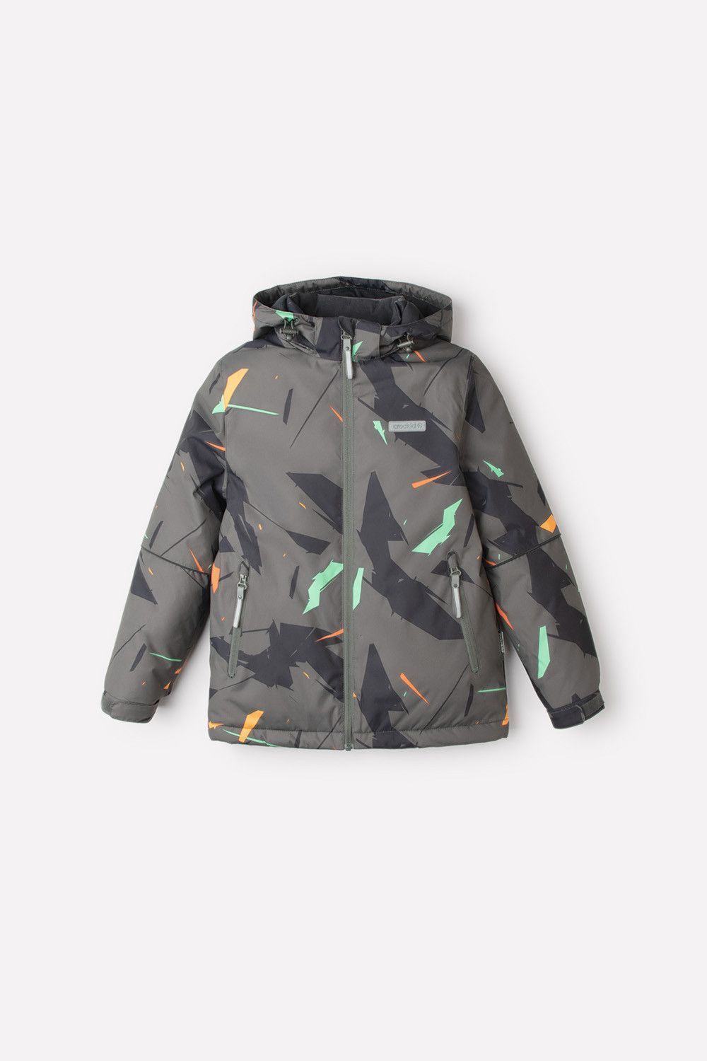 картинка CROCKID / Куртка зимняя для мальчика цвет : гранит,мозайка от магазина Одежда+