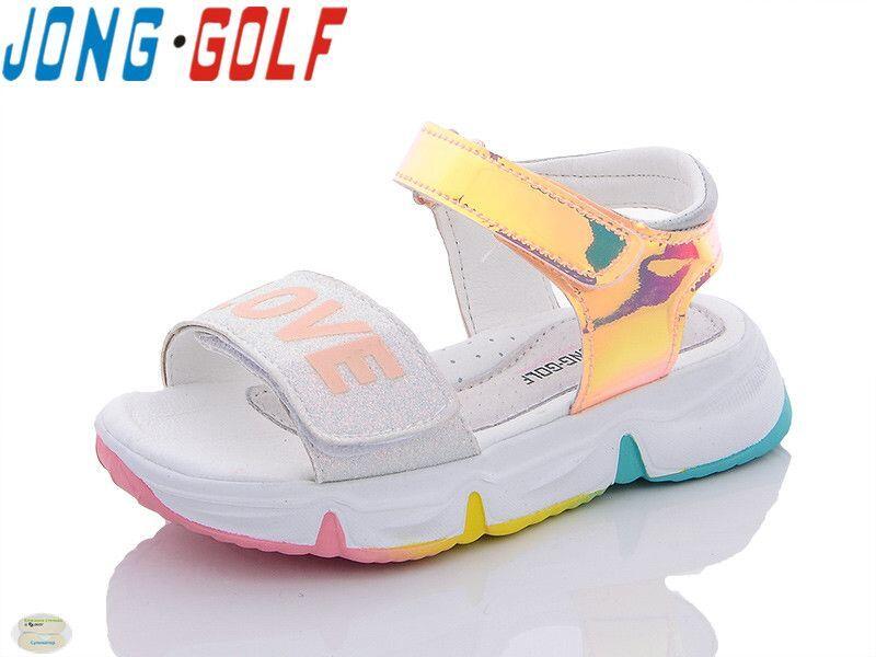 картинка JONG.GOLF / Босоножки цвет:голографик,белый от магазина Одежда+