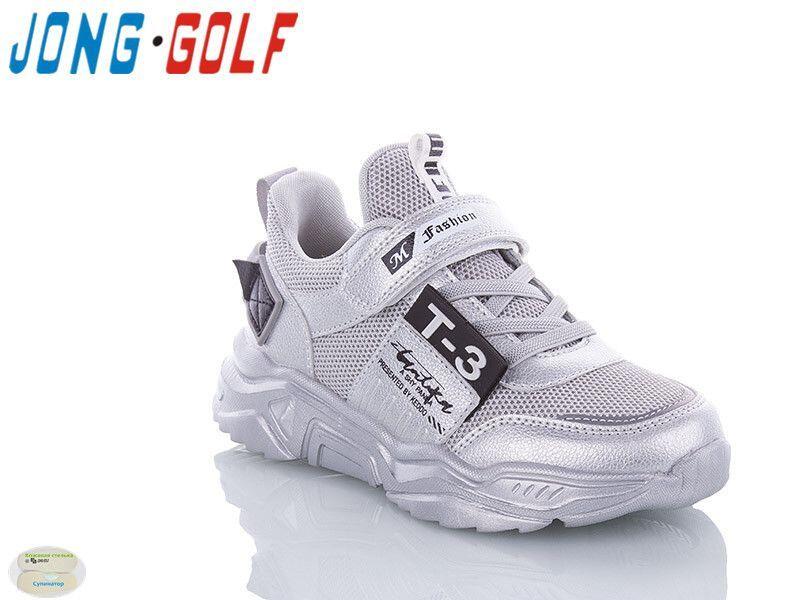 картинка JONG.GOLF / Кроссовки цвет: серебро от магазина Одежда+