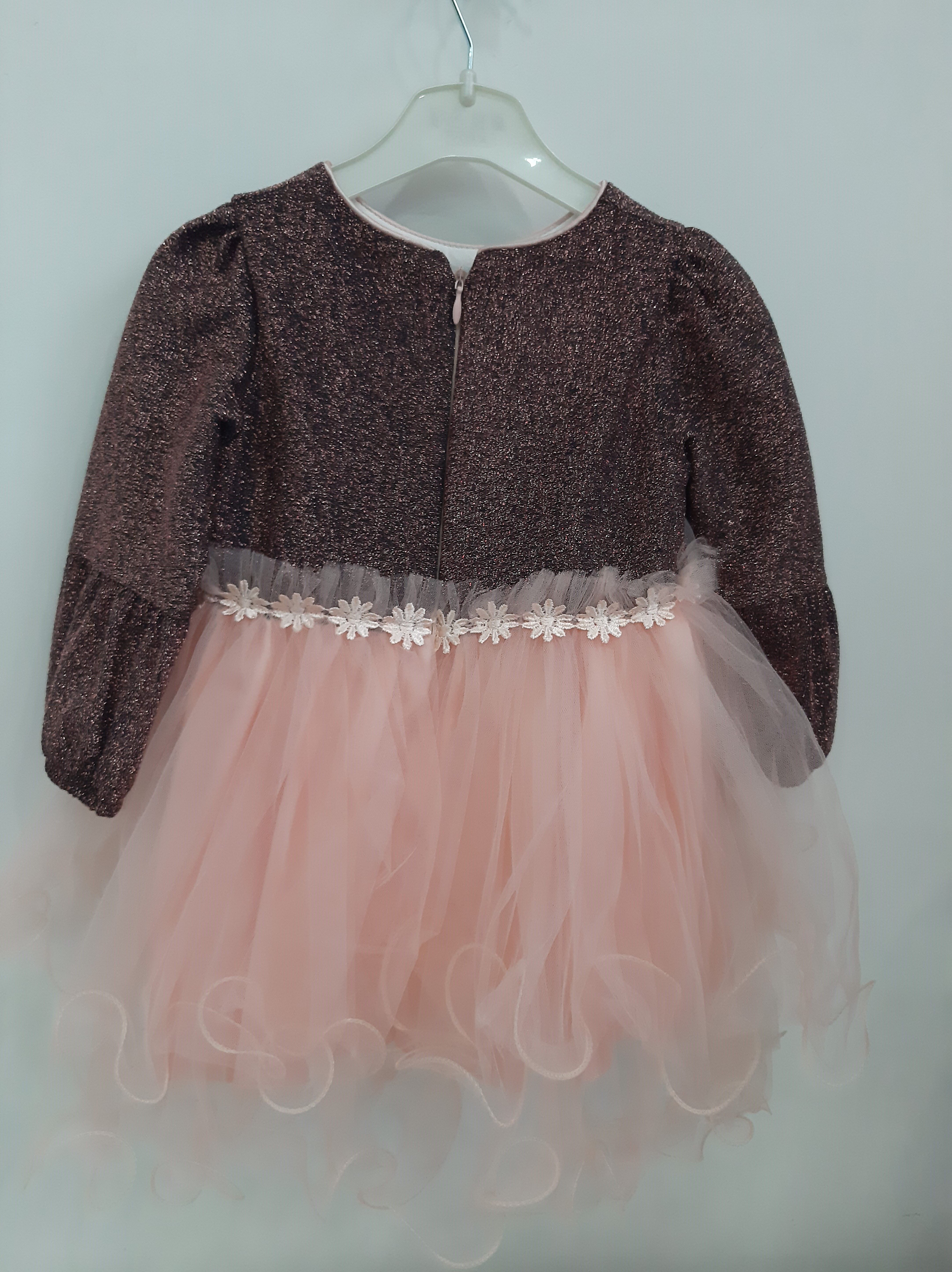 картинка eray kids / Нарядное платье цвет : персиковый от магазина Одежда+