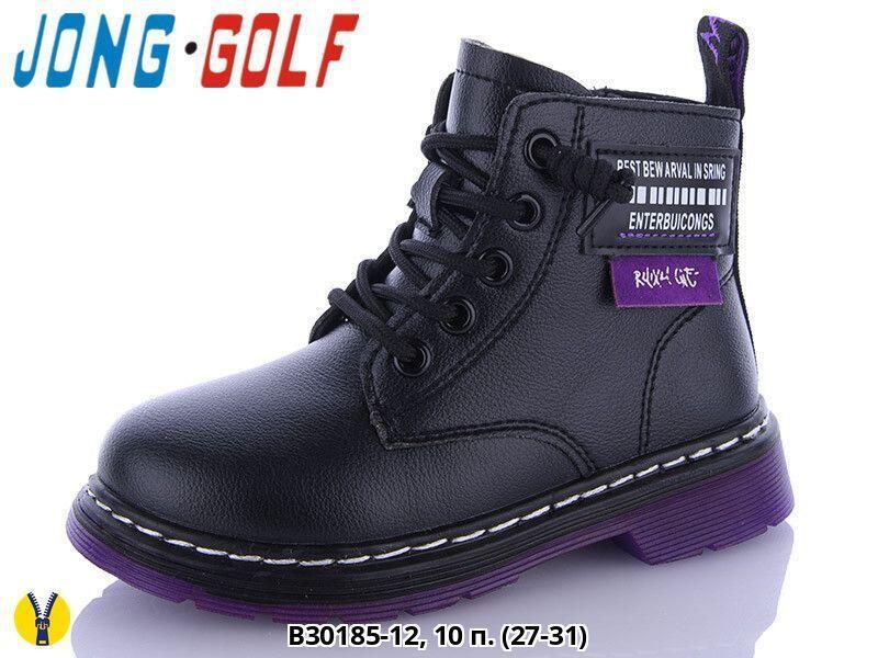 картинка JONG.GOLF / Ботинки цвет: черный, фиолетовый от магазина Одежда+