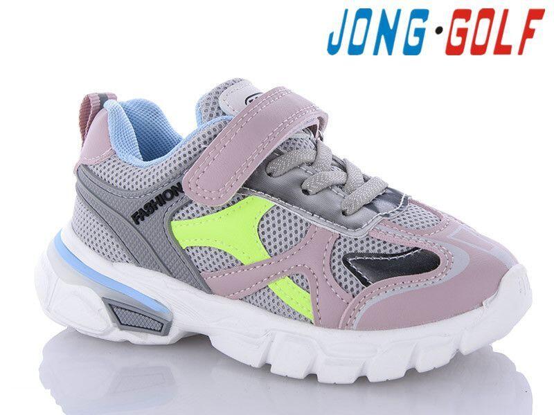 картинка JONG.GOLF / Кроссовки цвет: розовый, серый от магазина Одежда+