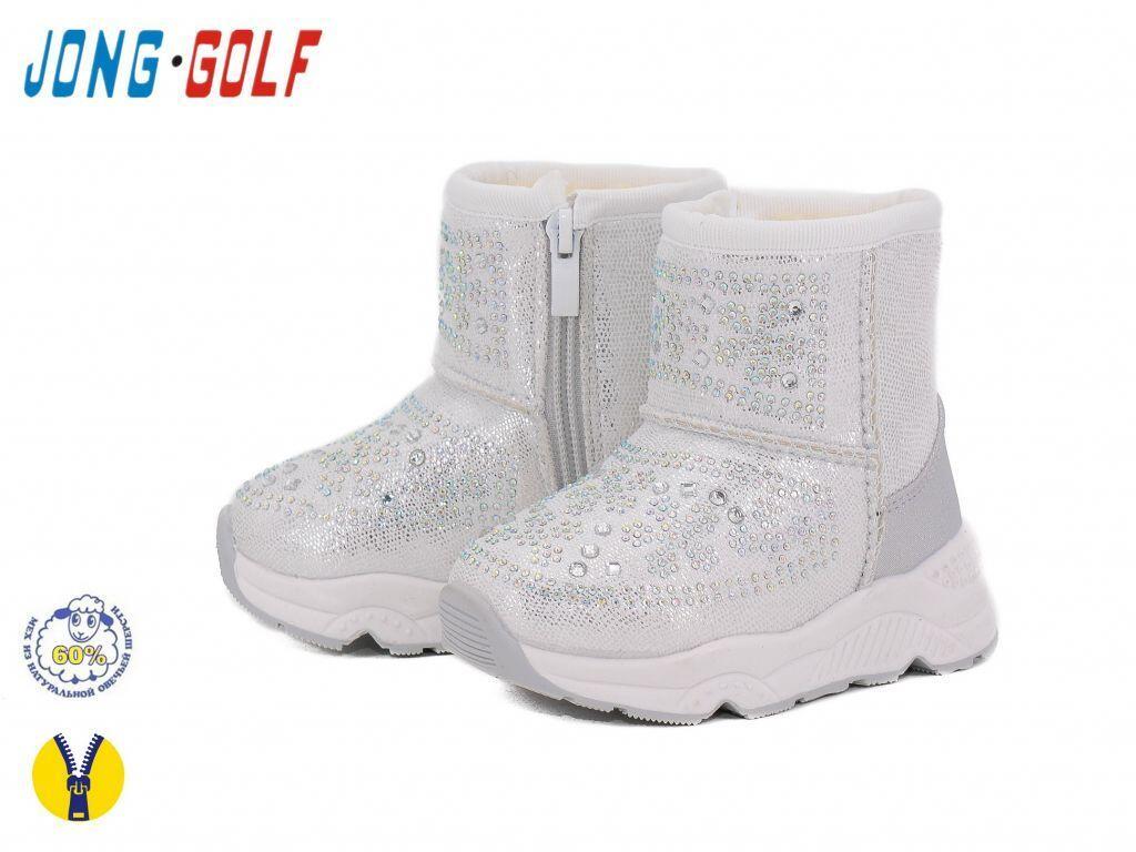 картинка JONG.GOLF / Угги цвет: белый (стразы) от магазина Одежда+