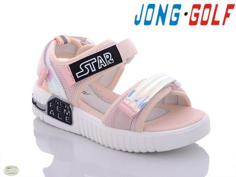 картинка JONG.GOLF / Босоножки цвет:нежно-розовый,голографик от магазина Одежда+