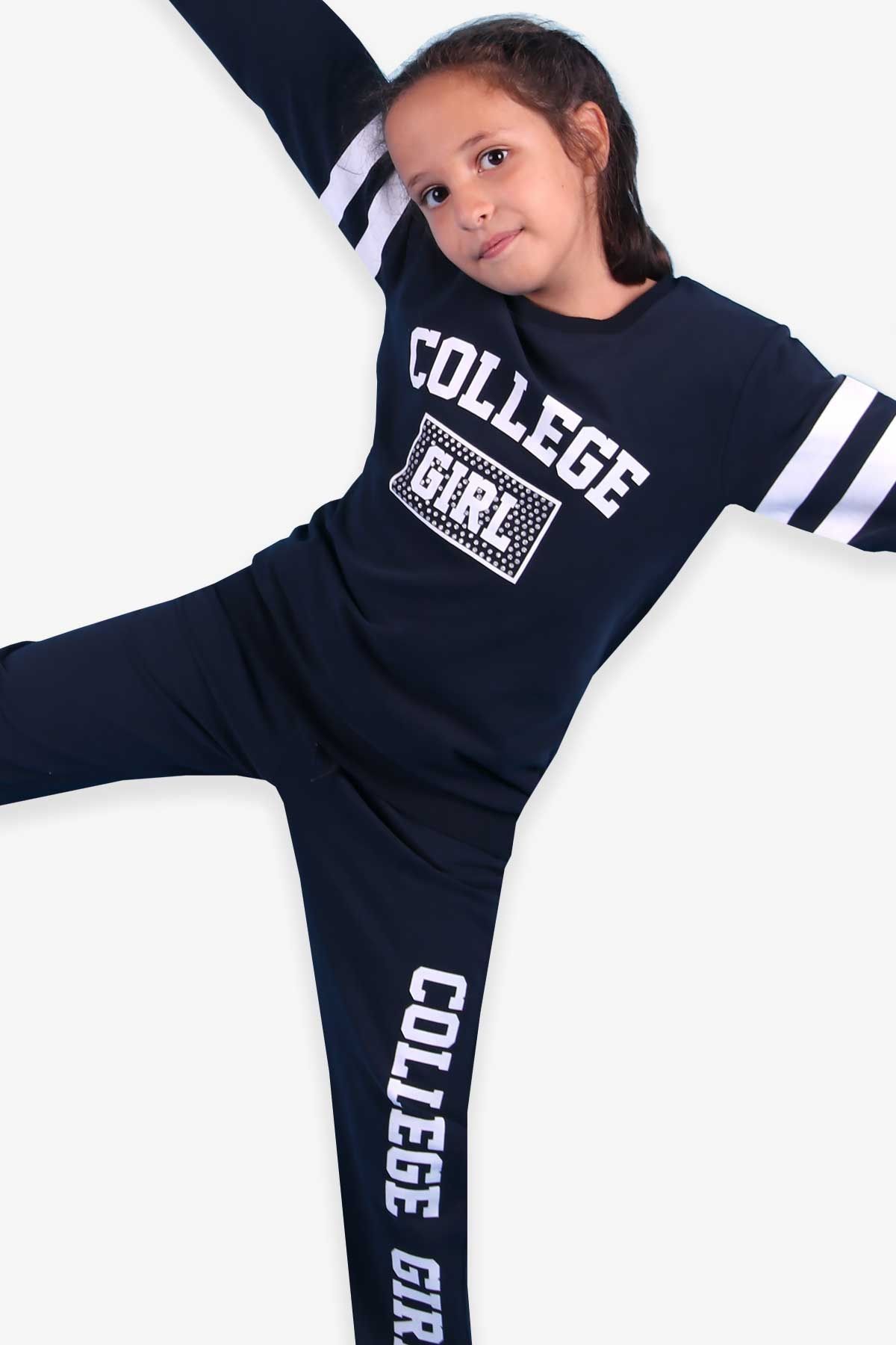 картинка Breeze / Костюм спортивный"COLLEGE GIRL" цвет : тёмно-синий от магазина Одежда+