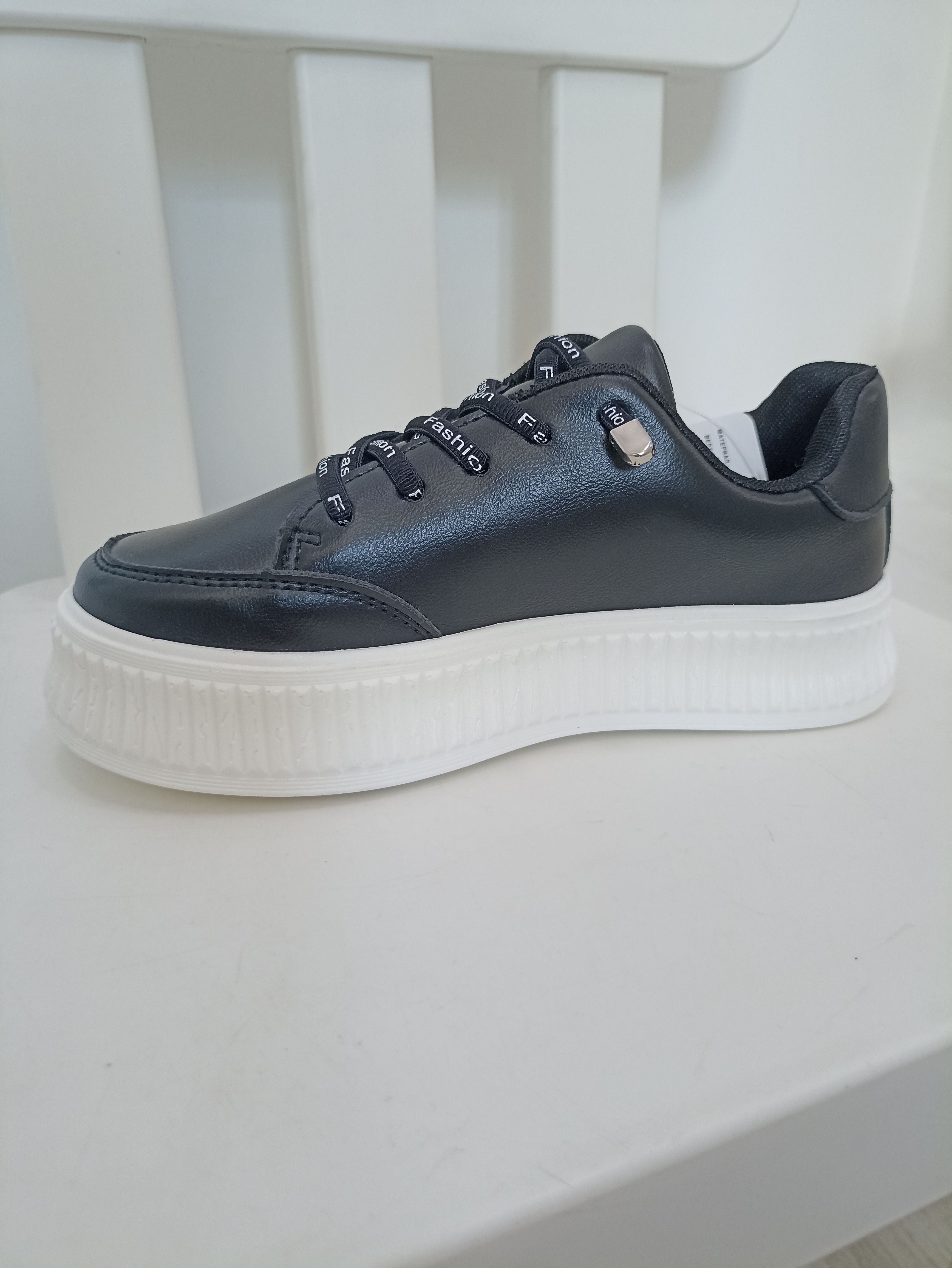картинка JONG.GOLF / Кроссовки / Кеды для девочки цвет : чёрный(Fashion) от магазина Одежда+