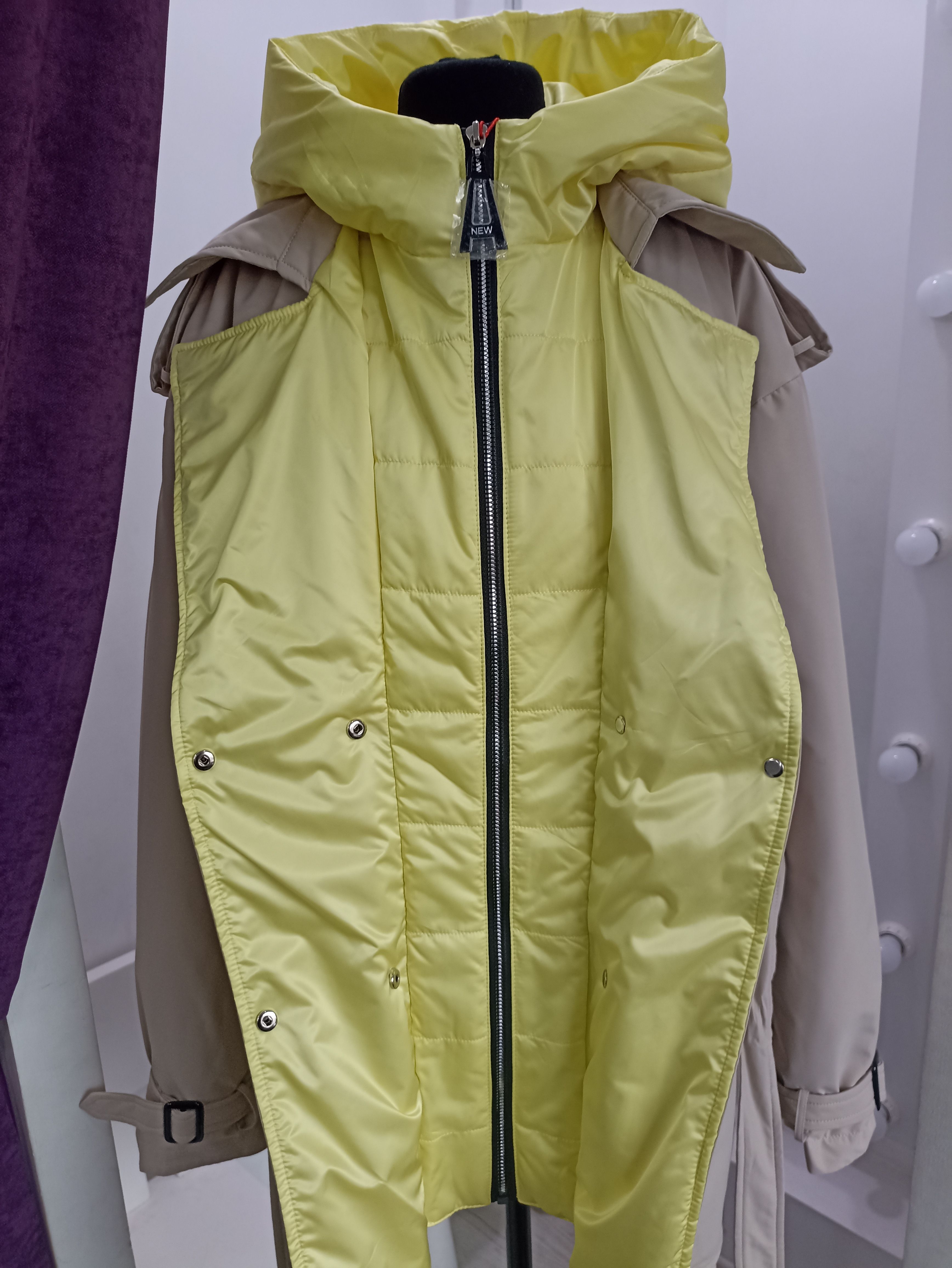 картинка Happy Snow / Пальто цвет : бежевый  от магазина Одежда+