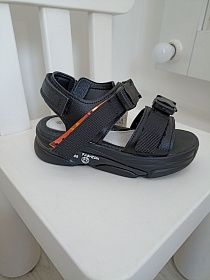 JONG.GOLF / Босоножки для девочки цвет : чёрный