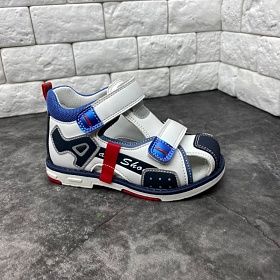 JONG.GOLF / Сандалии для мальчика цвет : бело-синий(&quot;А&quot;)
