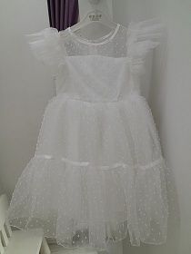 eray kids / Нарядное пышное платье цвет : белый
