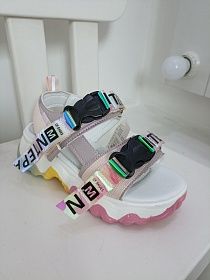 JONG.GOLF / Босоножки для девочки цвет : розовый(3цв.)