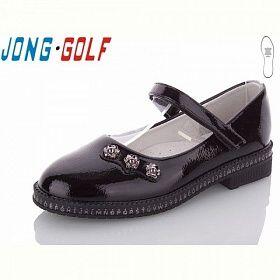 JONG.GOLF / Туфли цвет : черный с серым отливом