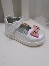JONG.GOLF / Туфли для девочки цвет : перламутровый(бант)