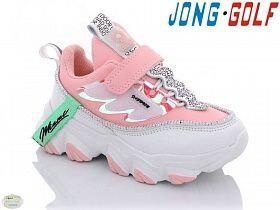JONG.GOLF / Кроссовки цвет : бело-розовый