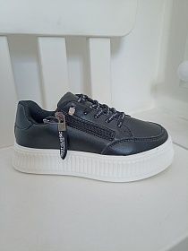 JONG.GOLF / Кроссовки / Кеды для девочки цвет : чёрный(Fashion)