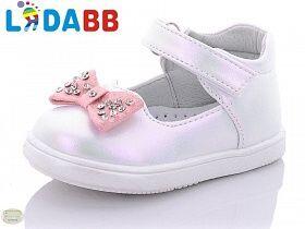 JONG.GOLF / LADABB / Туфли цвет : белый голографик(бант)